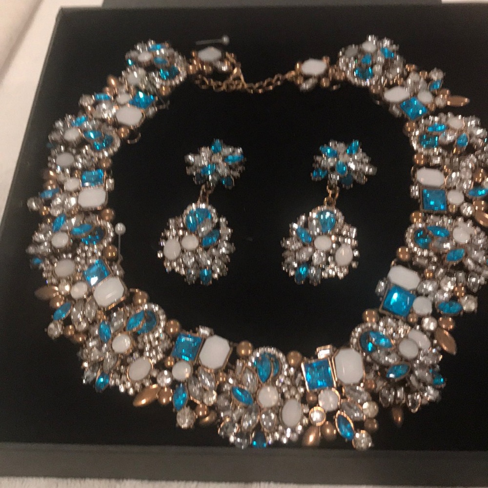 Costume Jewels-Earrings and Necklace